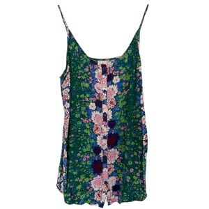 CAbi Multicolor Floral Top